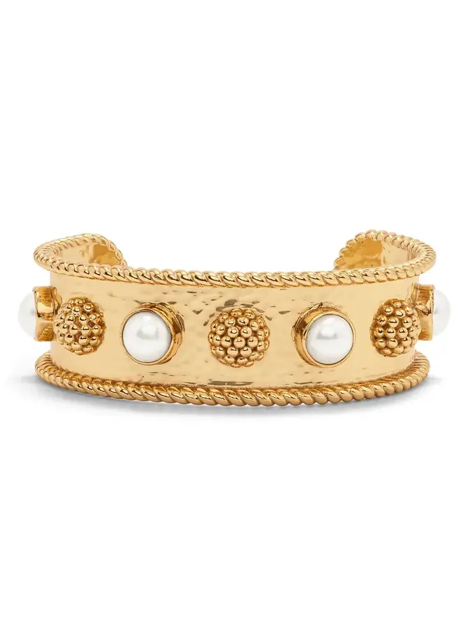Berry Gem Cuff - Pearl