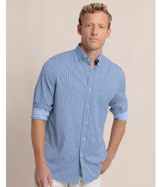 Southern Tide M LS IC Pop Lock and Dock It