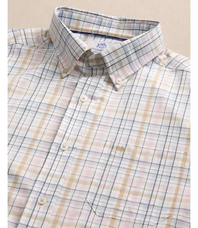 M LS Brrr IC Morris Island Plaid Sportshirt