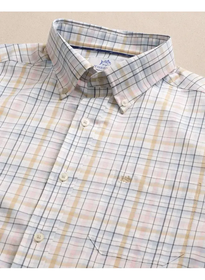 M LS Brrr IC Morris Island Plaid Sportshirt