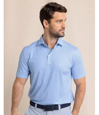 Southern Tide M SS Driver Knot Too Bad Polo