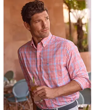 Southern Tide M LS IC Beckenham Plaid Sportshirt