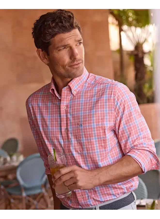 M LS IC Beckenham Plaid Sportshirt