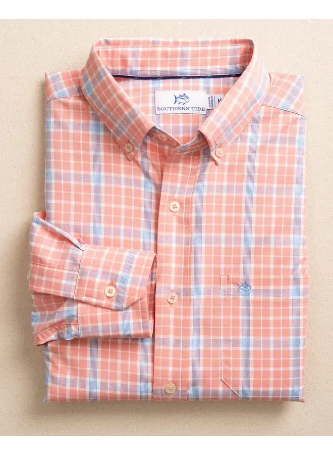 M LS IC Beckenham Plaid Sportshirt