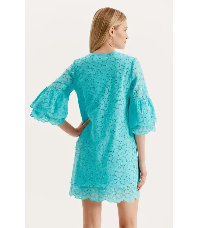 CHRISTA EYELET DRESS