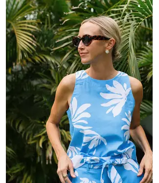Southern Tide - Womens W SIMONE LEAFY LUXE TANK