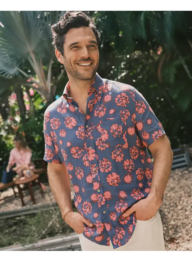 M SS LR Blossom Bliss Sportshirt