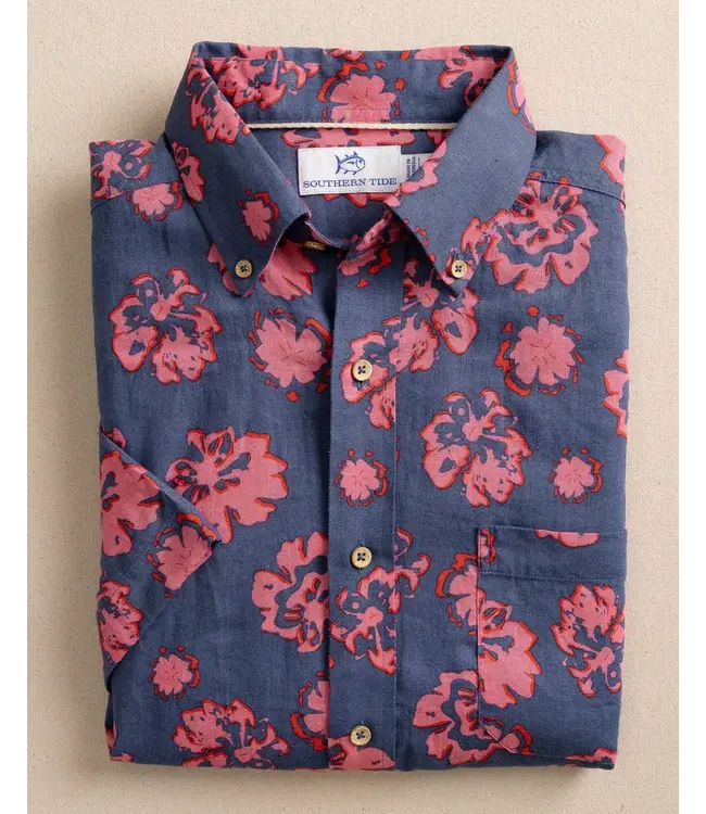 M SS LR Blossom Bliss Sportshirt