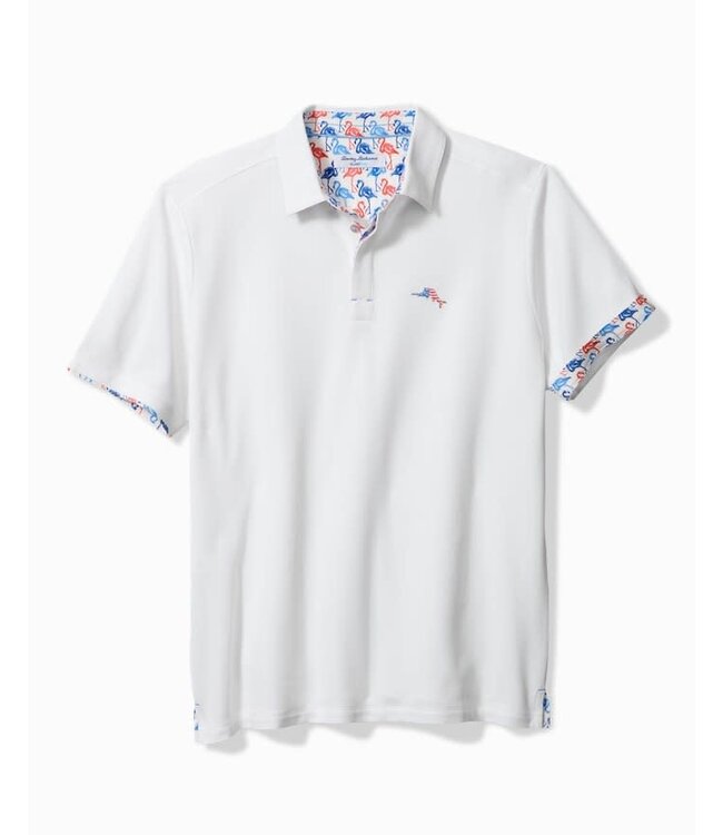 Tommy Bahama FLAMINGO MINGLE FIVE OCLOCK POLO