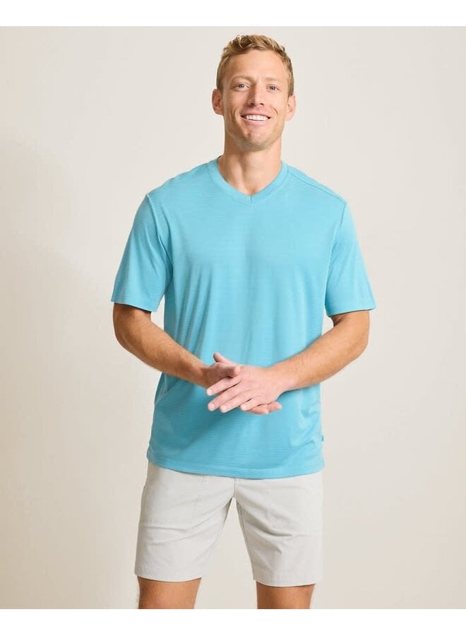 BAY STRIPE VNECK