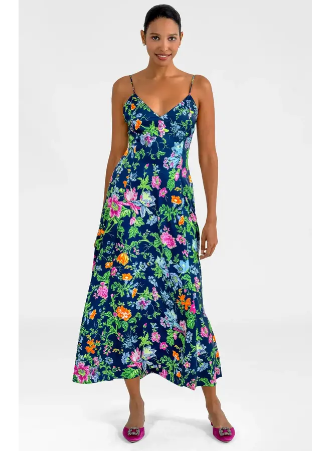 Sway & Twirl Maxi Dress - English Garden