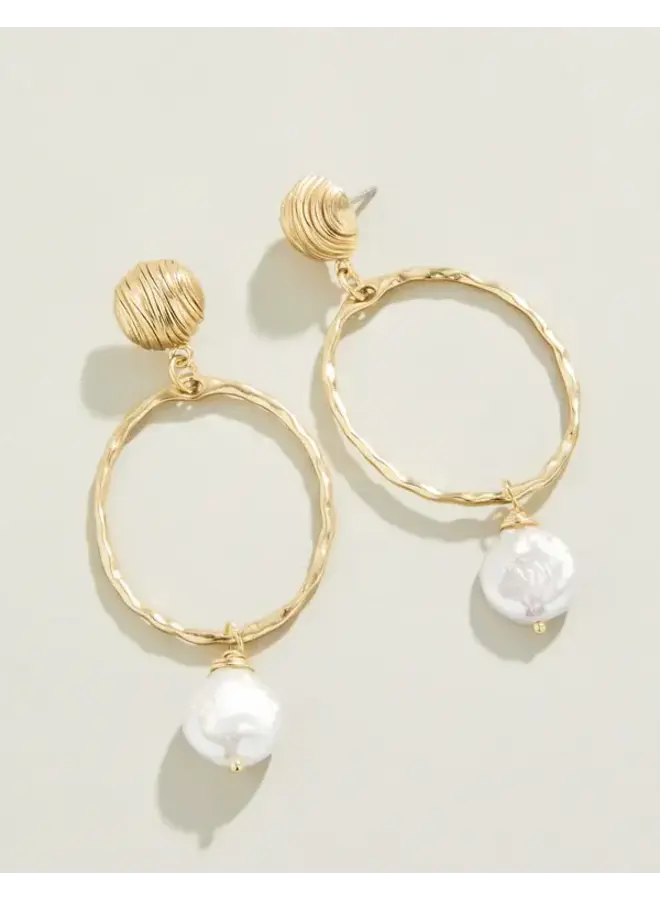 Peyton Earrings Pearl