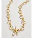DeVaul Chain Toggle Necklace  18" Gold