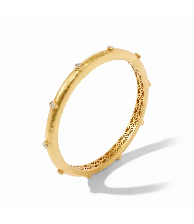 Julie Vos NOEL STONE BANGLE-CUBIC ZIRCONIA-M