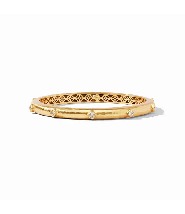 Julie Vos NOEL STONE BANGLE-CUBIC ZIRCONIA-M