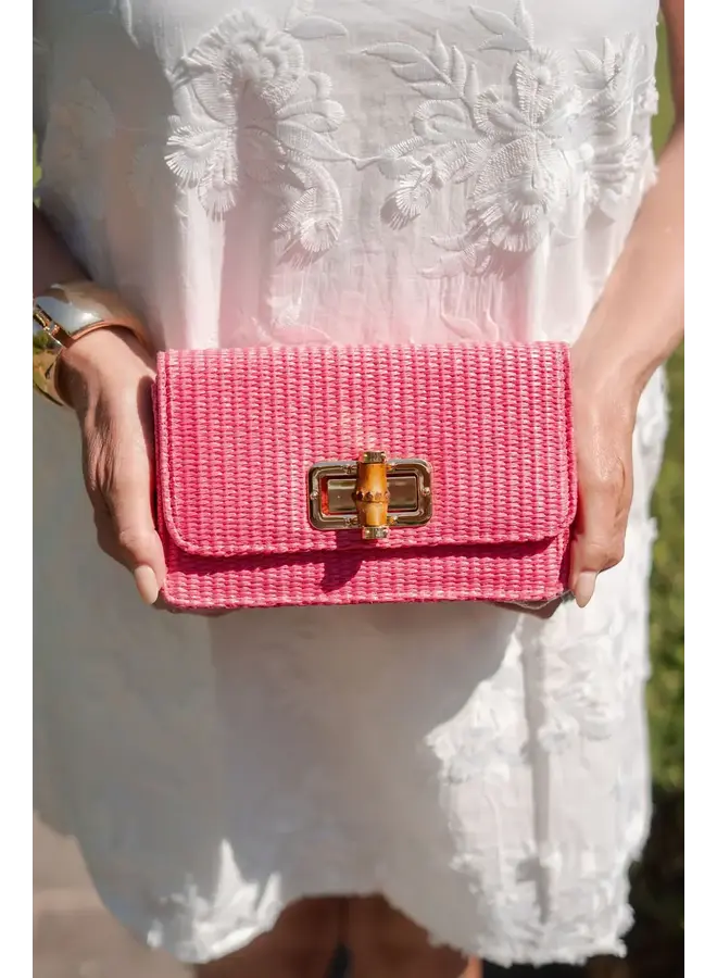 LILLY PINK CLUTCH