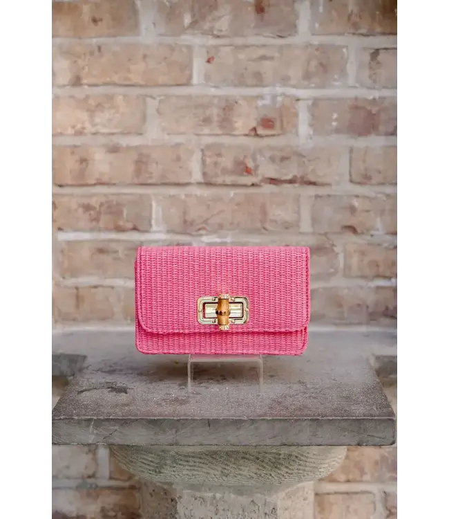 LISI LERCH LILLY PINK  CLUTCH