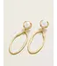 River Club Earrings Pearl