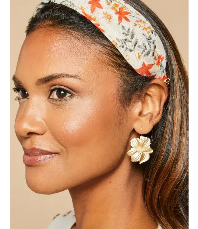 Spartina Poppy Earrings Gold