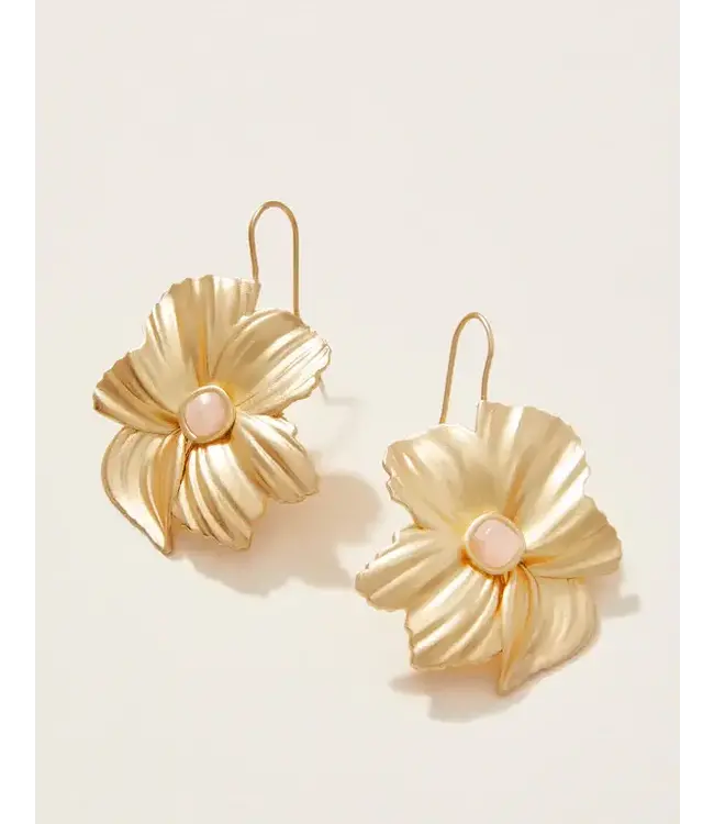 Spartina Poppy Earrings Gold