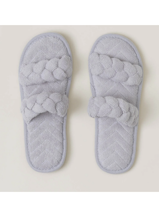 TOWEL TERRY BRAIDED SLIPPER