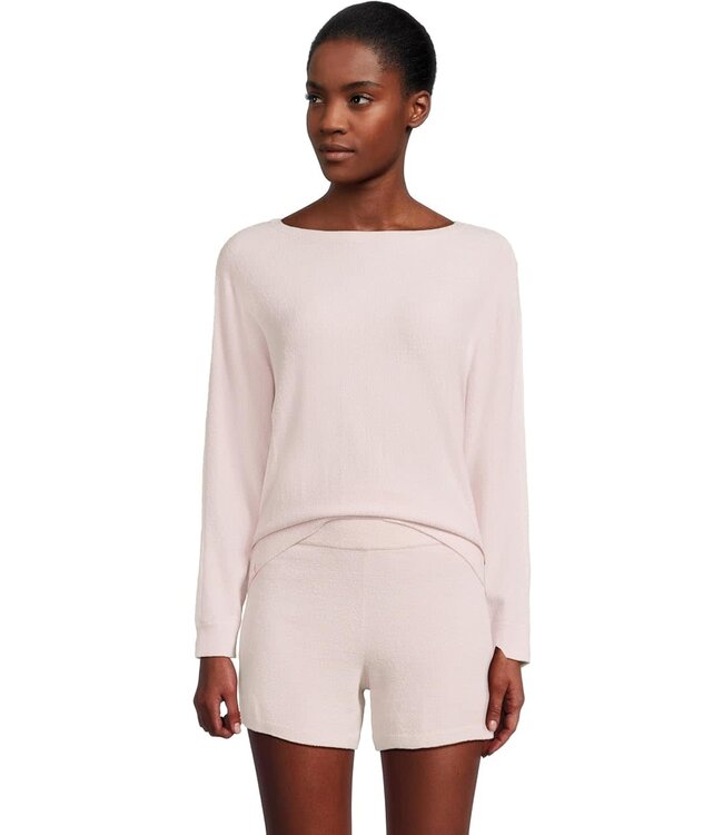 Barefoot Dreams CCUL Boatneck Pullover and Short Set