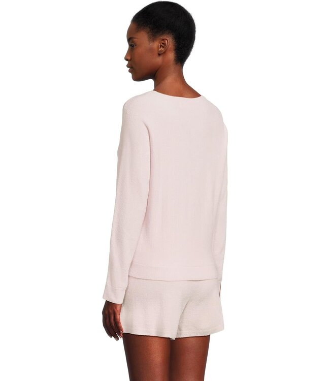 Barefoot Dreams CCUL Boatneck Pullover and Short Set