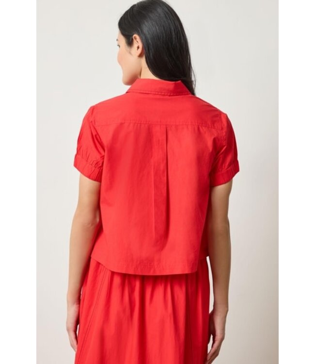 Lilla P ELASTIC CUFF BUTTON DOWN