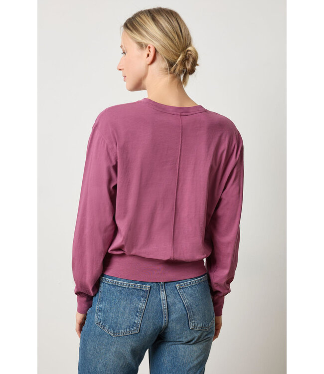 Lilla P RIBBED TRIM EASY CREW