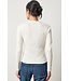 RIB SLUB LONG SLEEVE V-NECK