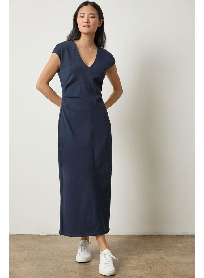 SIDE TUCK MAXI DRESS