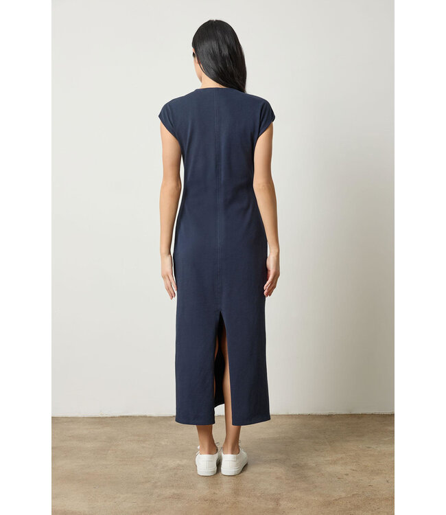 SIDE TUCK MAXI DRESS