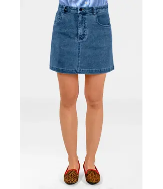 Gretchen Scott Mighty Cute Denim Skirt - Mini