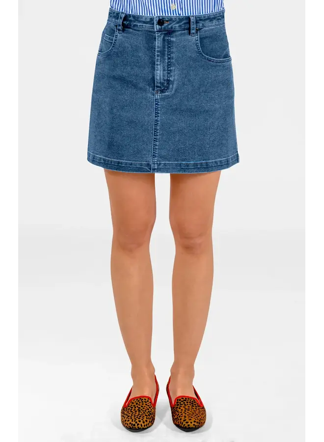 Mighty Cute Denim Skirt - Mini