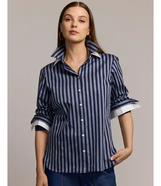 HINSON WU Margot Long Sleeve Stripe Shirt