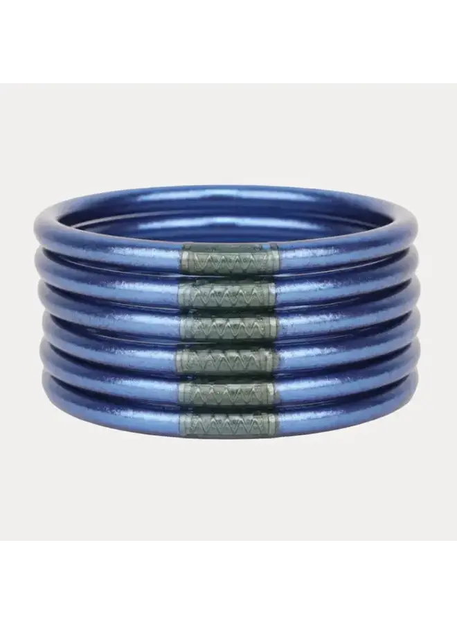 All Weather Bangles (Set of 6) - Serenity Prayer
