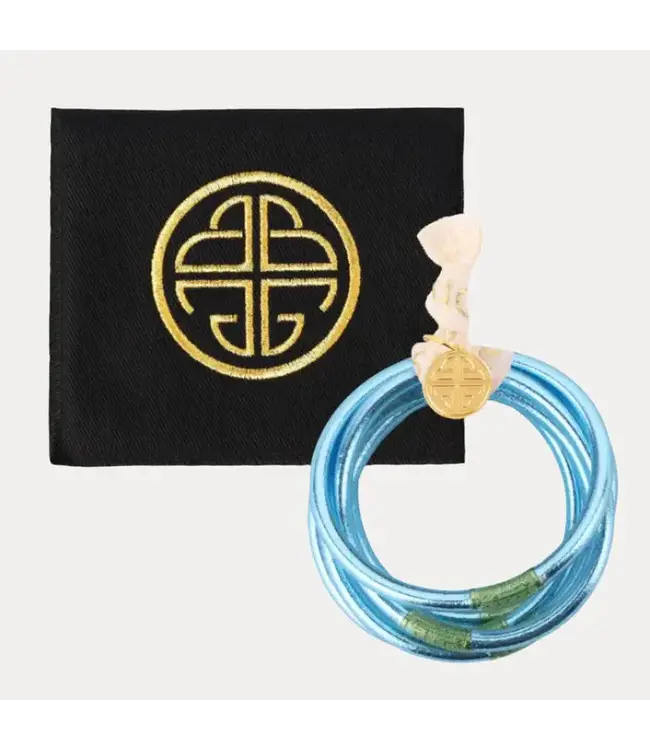 BuDhaGirl All Weather Bangles (Set of 6) - Serenity Prayer