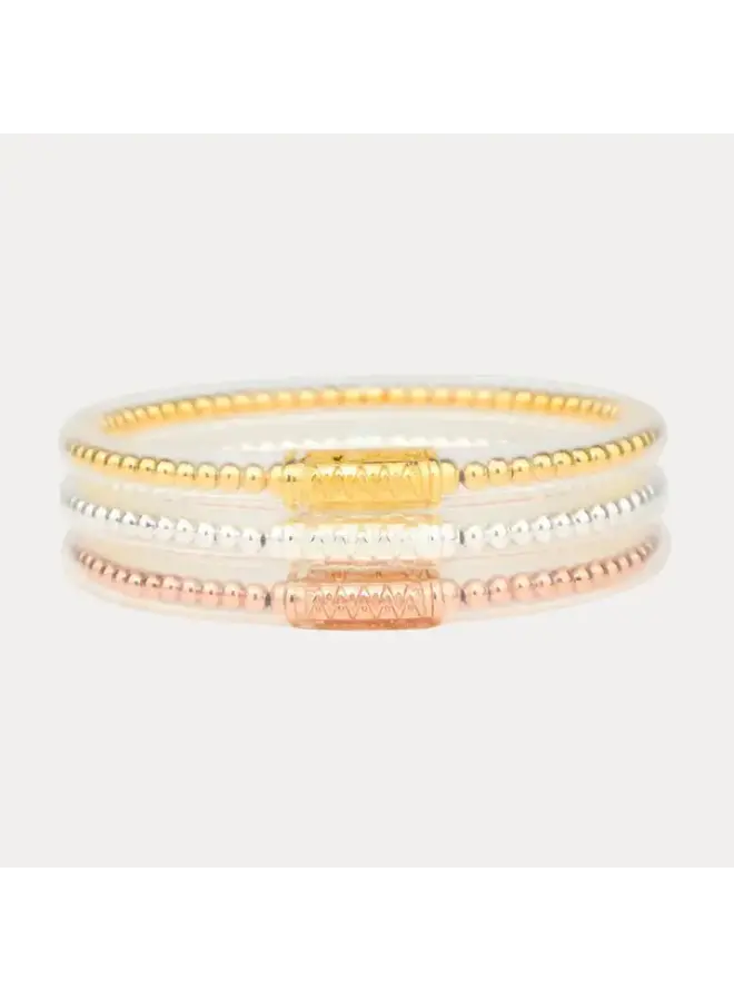 All Weather Bangles® (Set of 3) - Serenity Prayer