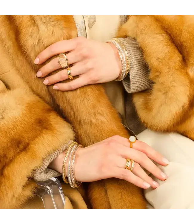 BuDhaGirl All Weather Bangles® (Set of 3) - Serenity Prayer