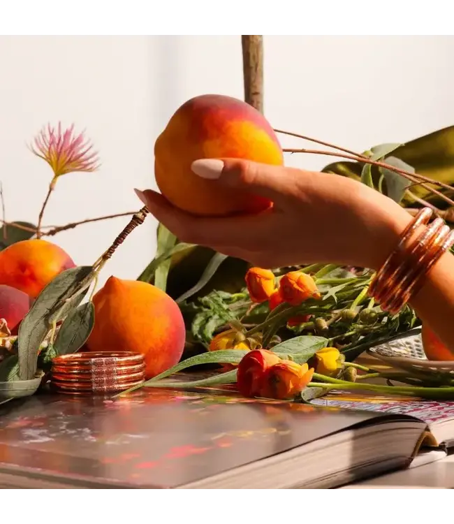 BuDhaGirl KOI Peche All Weather Bangles® (AWB®) - Set of 4