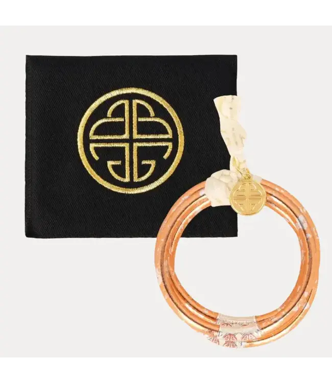 BuDhaGirl KOI Peche All Weather Bangles® (AWB®) - Set of 4