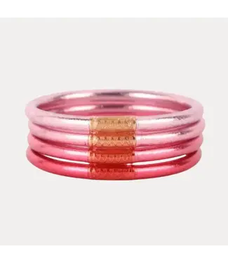 BuDhaGirl All Weather Bangles® (Set of 4) - Serenity Prayer