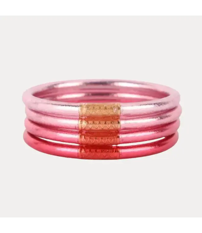 BuDhaGirl All Weather Bangles® (Set of 4) - Serenity Prayer