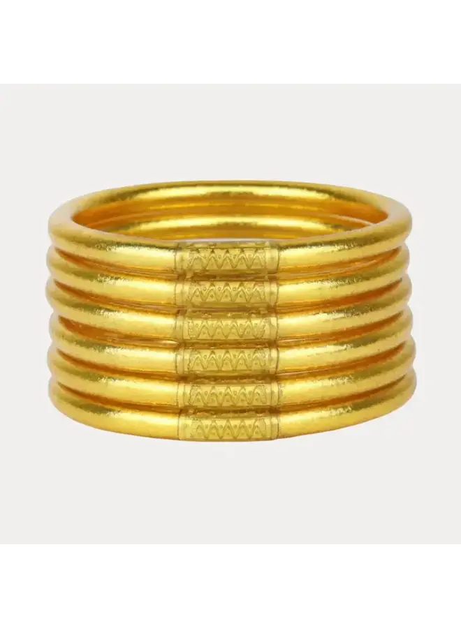 All Weather Bangles (Set of 6) - Serenity Prayer