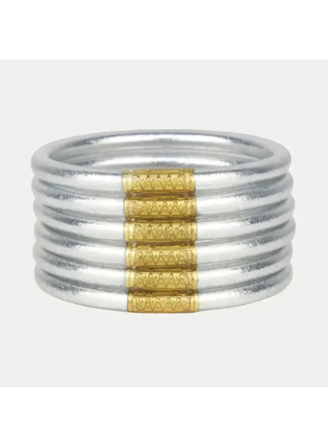 All Weather Bangles (Set of 6) - Serenity Prayer