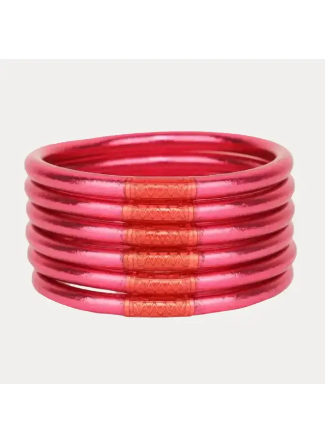 All Weather Bangles (Set of 6) - Serenity Prayer