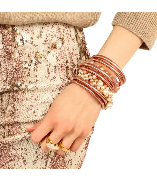 BuDhaGirl All Weather Bangles® (Set of 6) - Serenity Prayer