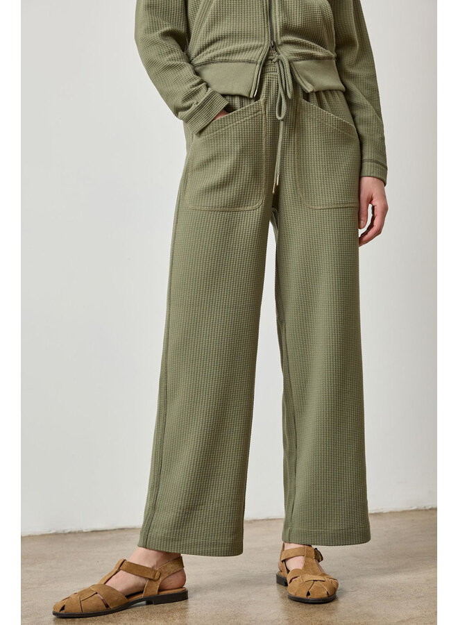 Patch Pocket Straight Leg Pan