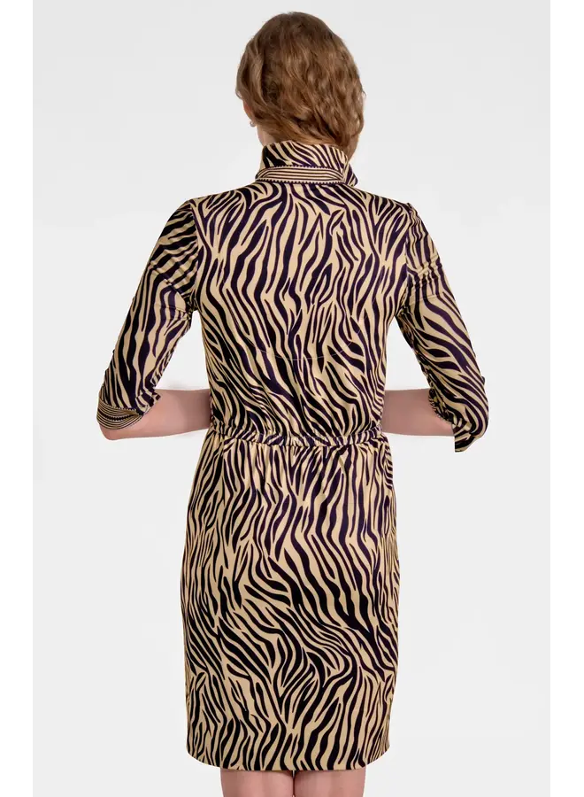 Twist & Shout Dress - Animal Instincts