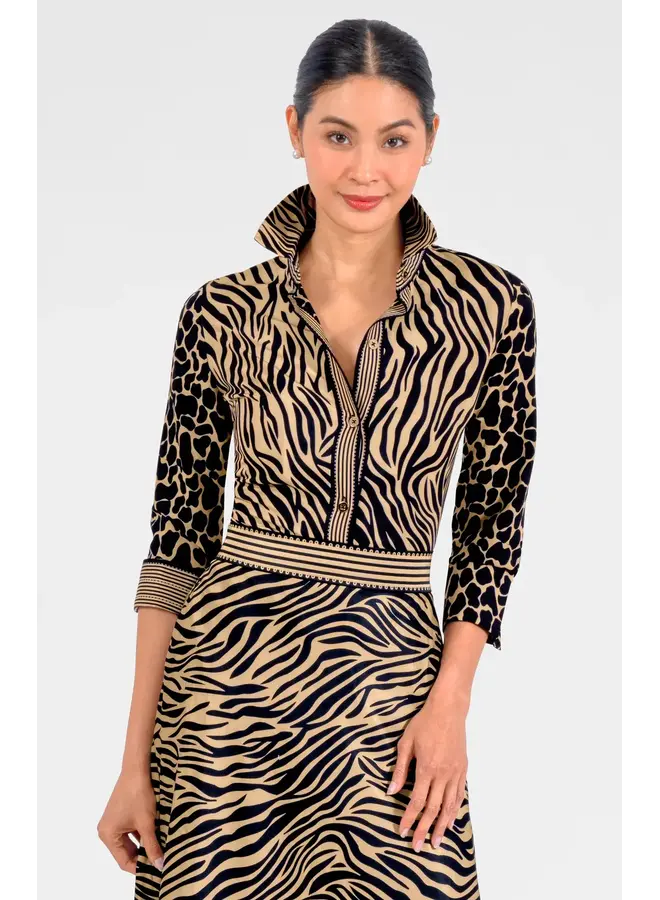 Boyfriend Shirt - Animal Instincts